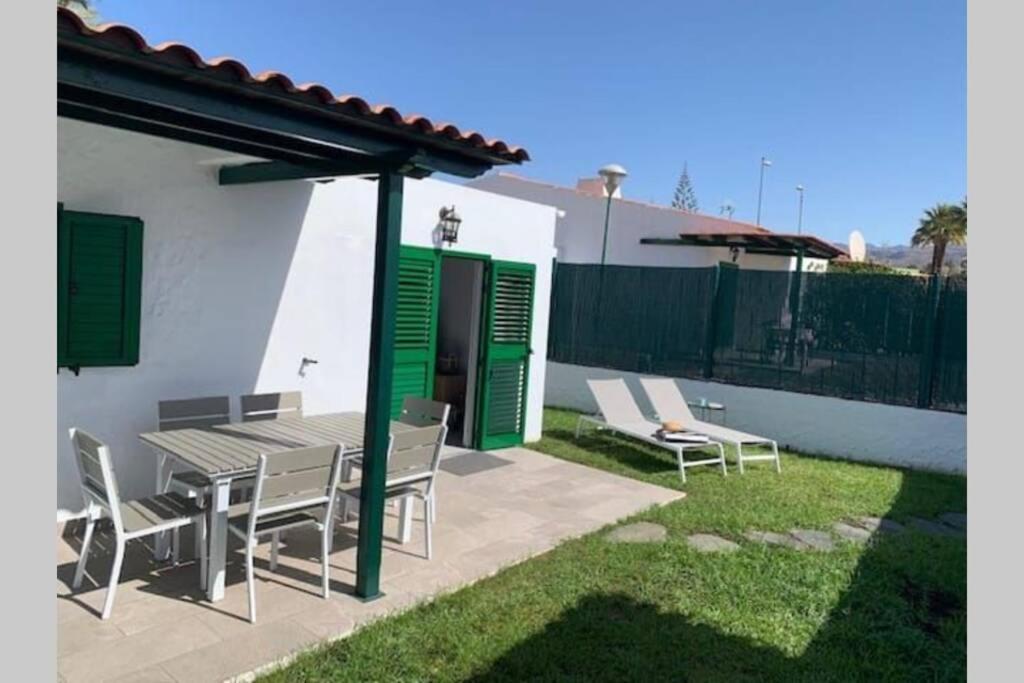 Renovated 2 Bedroom Bungalow In Playa Del Ingles 马斯帕洛马斯 外观 照片