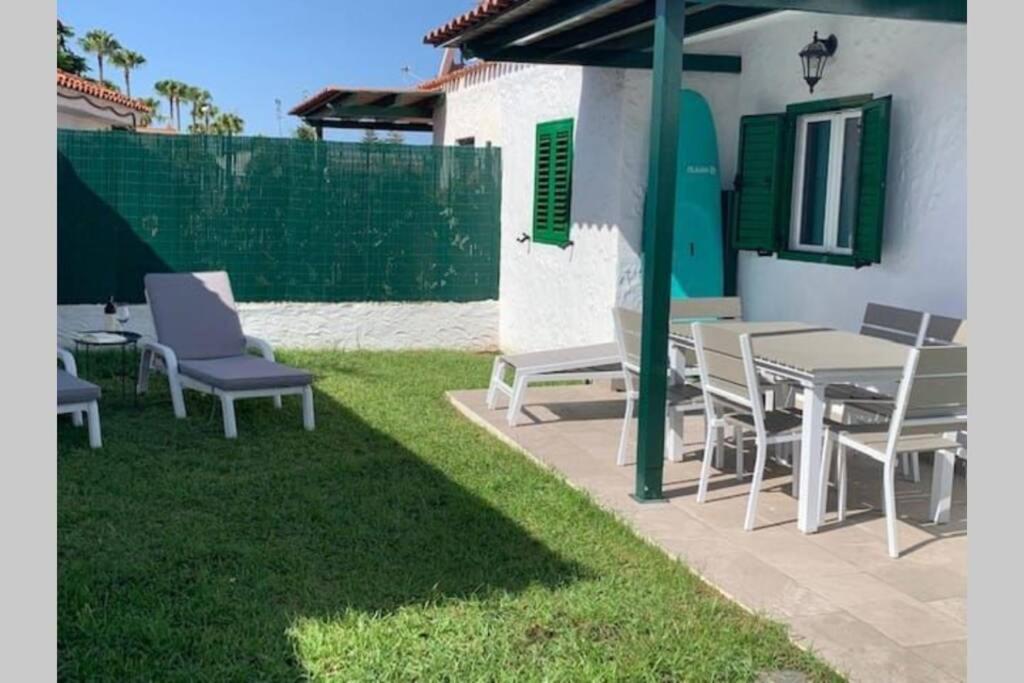 Renovated 2 Bedroom Bungalow In Playa Del Ingles 马斯帕洛马斯 外观 照片