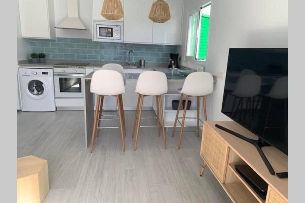 Renovated 2 Bedroom Bungalow In Playa Del Ingles 马斯帕洛马斯 外观 照片